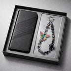 Motorola Edge 60 Fusion 5G Retro PU Leather Magnetic Wallet Flip Case with Charm Strap