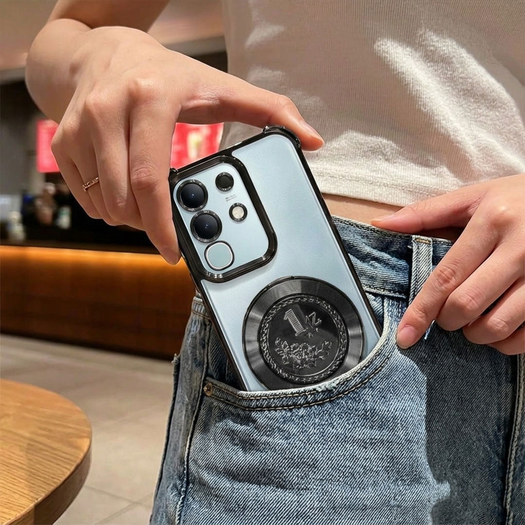 Vivo Y31 Pro 5G Premium Billion Wheel Rotating Shockproof Airbags Case