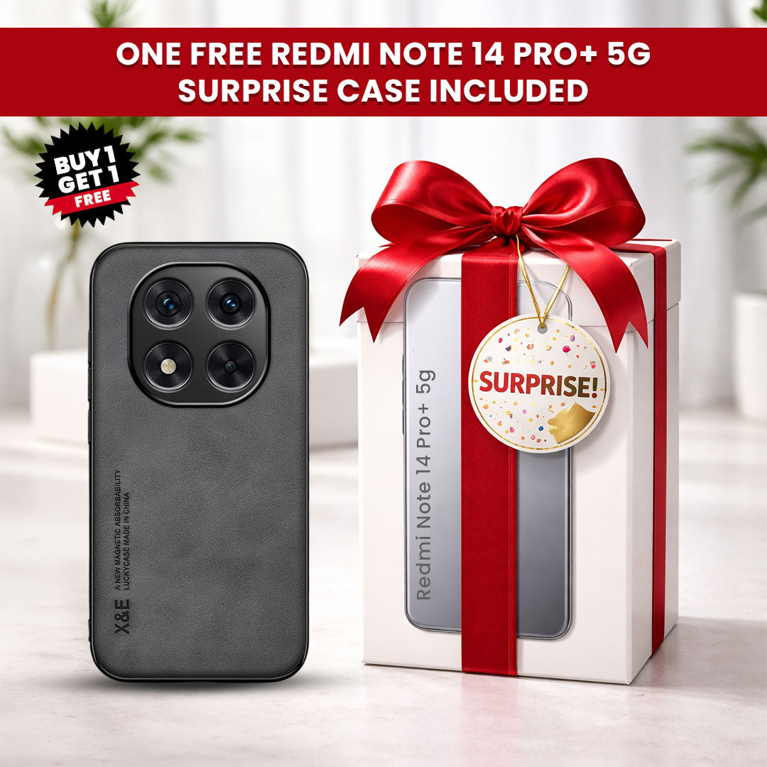 Redmi Note 14 Pro+ 5G Comfortable Touch Sheepskin Leather Case(Buy 1 Get 1 Surprise Cover)