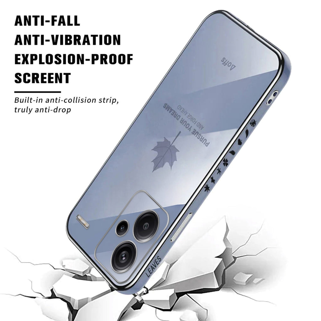 Redmi Note 13 Pro+ 5G Luxury Silicone Back Cover(Buy 1 Get 1 Surprise Cover)